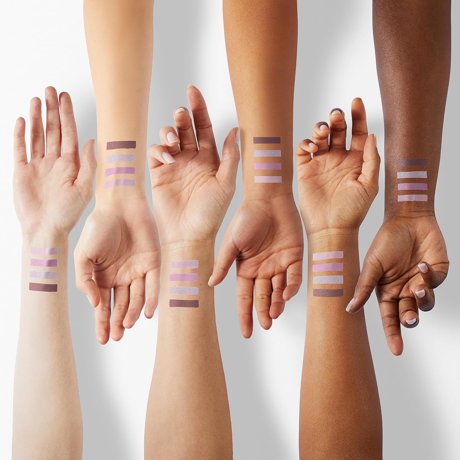 Dry Lavender swatches
